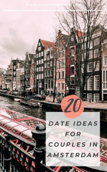 date in amsterdam pin