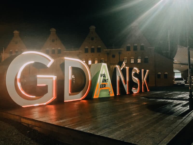 GDANSK Sign 