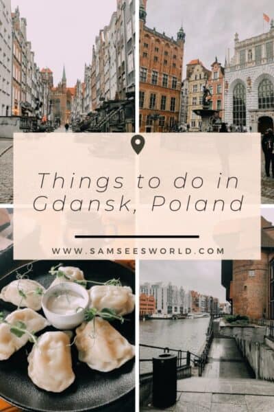 Things to do in Gdansk pin