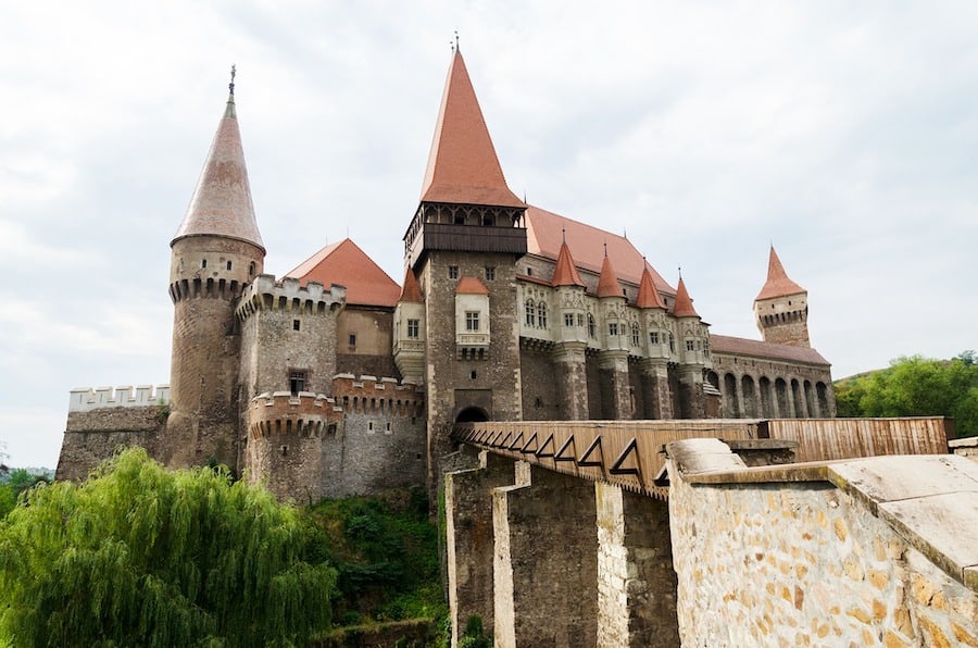 Old castle in Romania