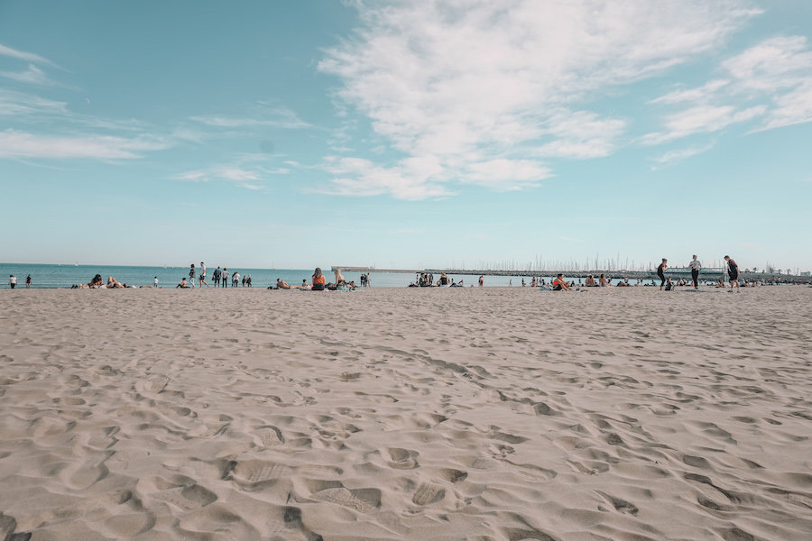 Valencia beach