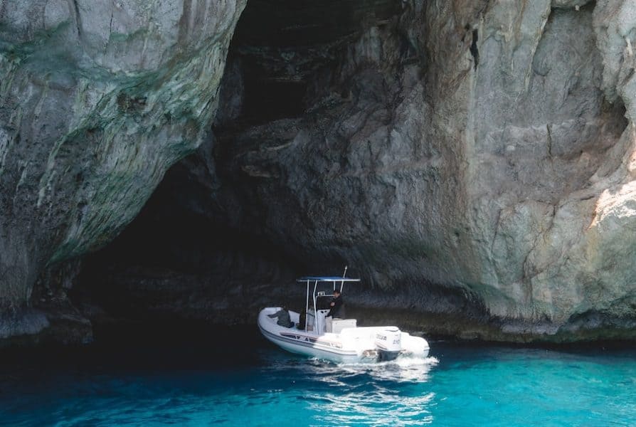 Blue Grotto in Capri