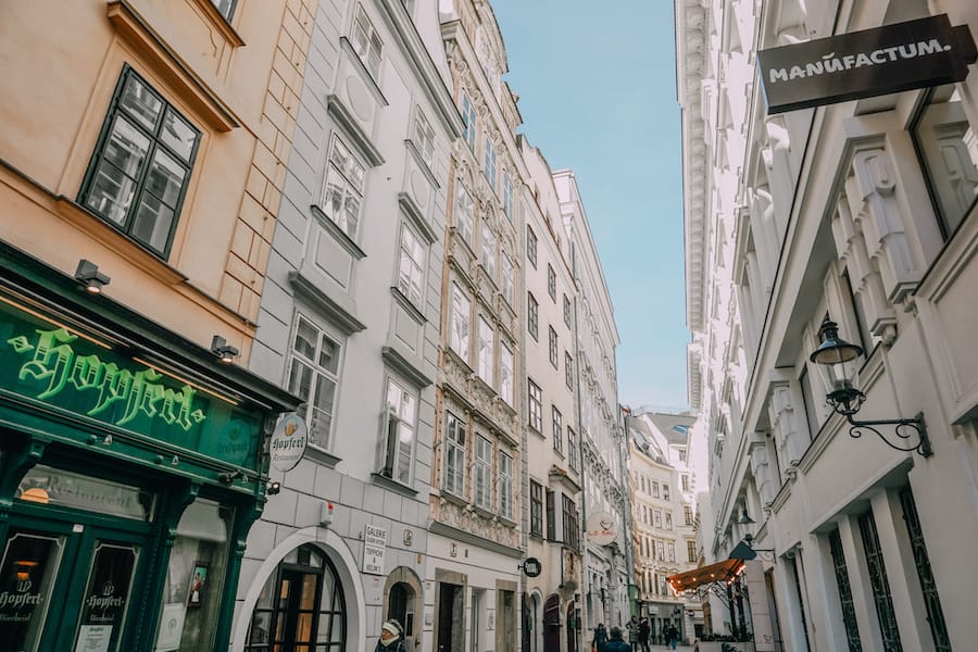 Streets in Vienna