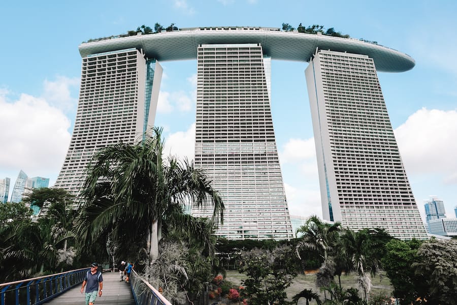 Things to do in Singapore for couples Marina Bay sands