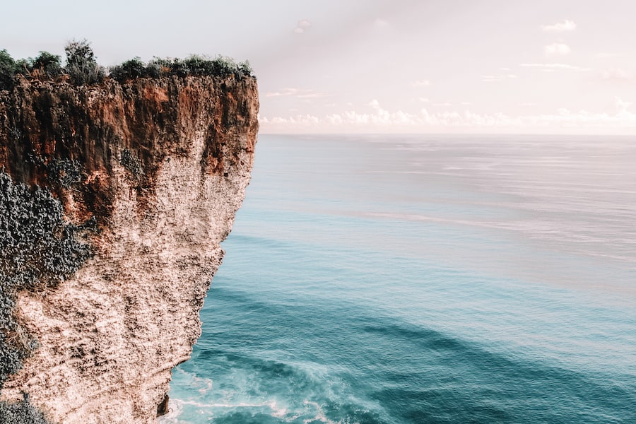 Cliff in Uluwatu 