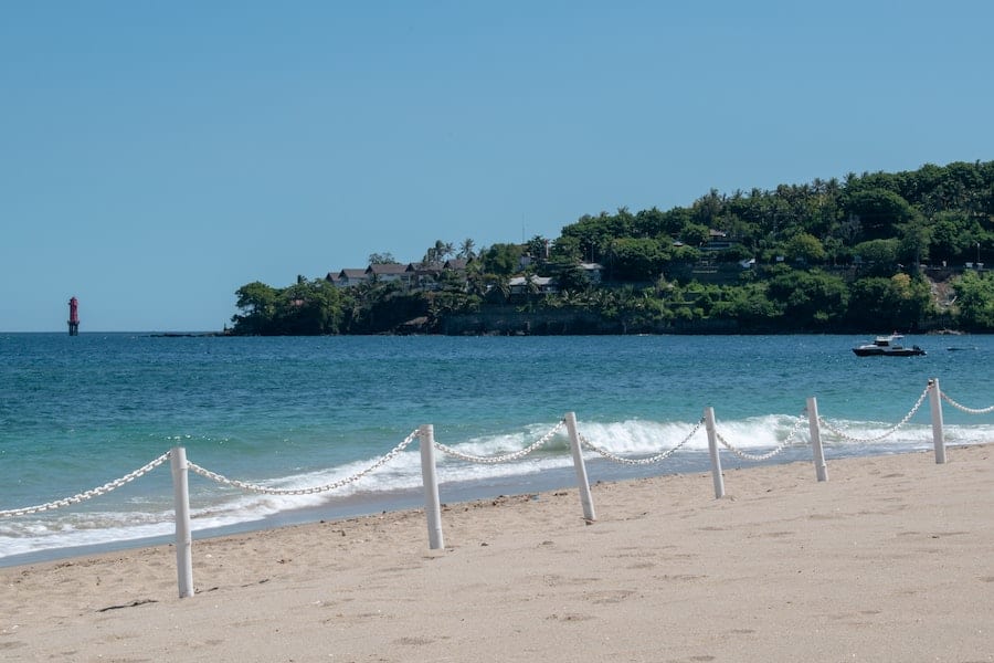 Senggigi beach in Lobok