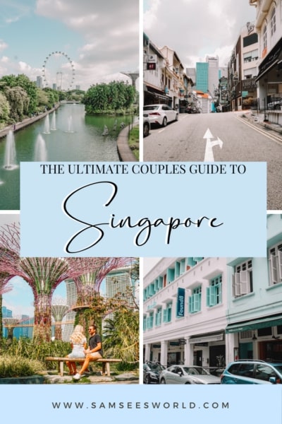 things to do in Singapore for couples pin 