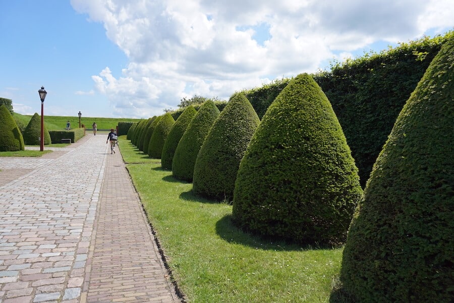 Gardens in Muiderslot 