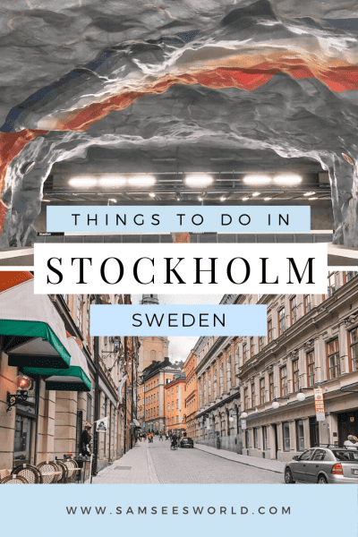 One day in Stockholm pin