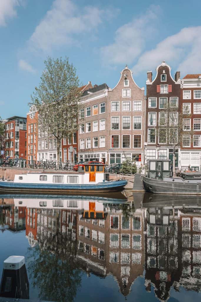Buildings in Jordaan Amsterdam