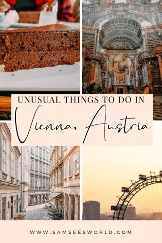 Unusual things to do in Vienna pin