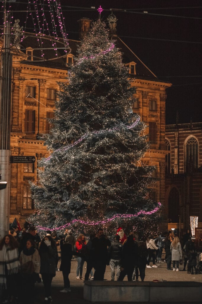 Amsterdam Christmas tree