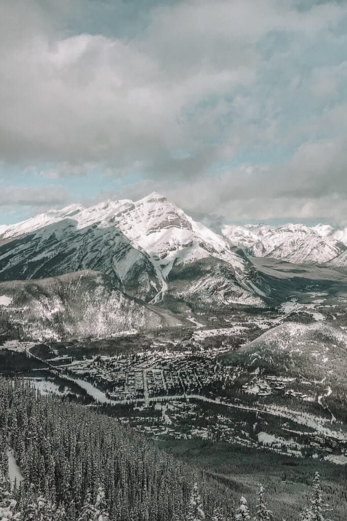 Banff from above