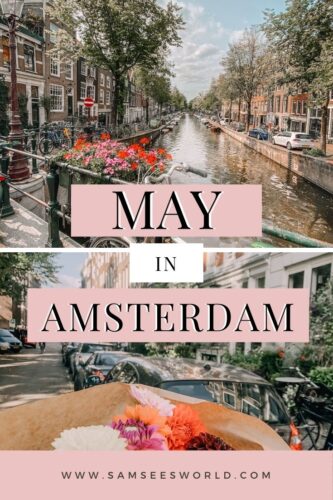 Amsterdam in May pin 