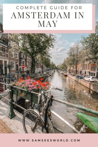 Amsterdam in May 