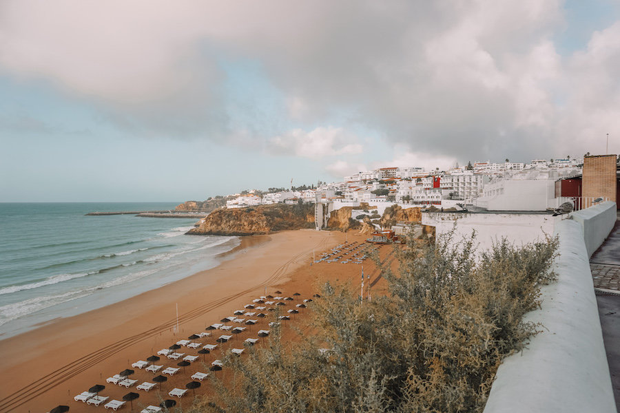 Beach in Albufeira