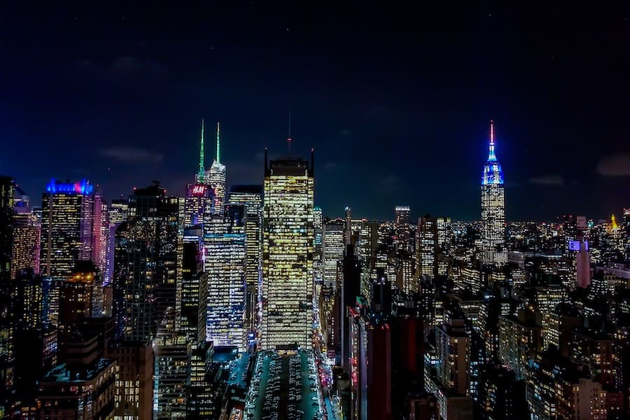 New York City Skyline at night