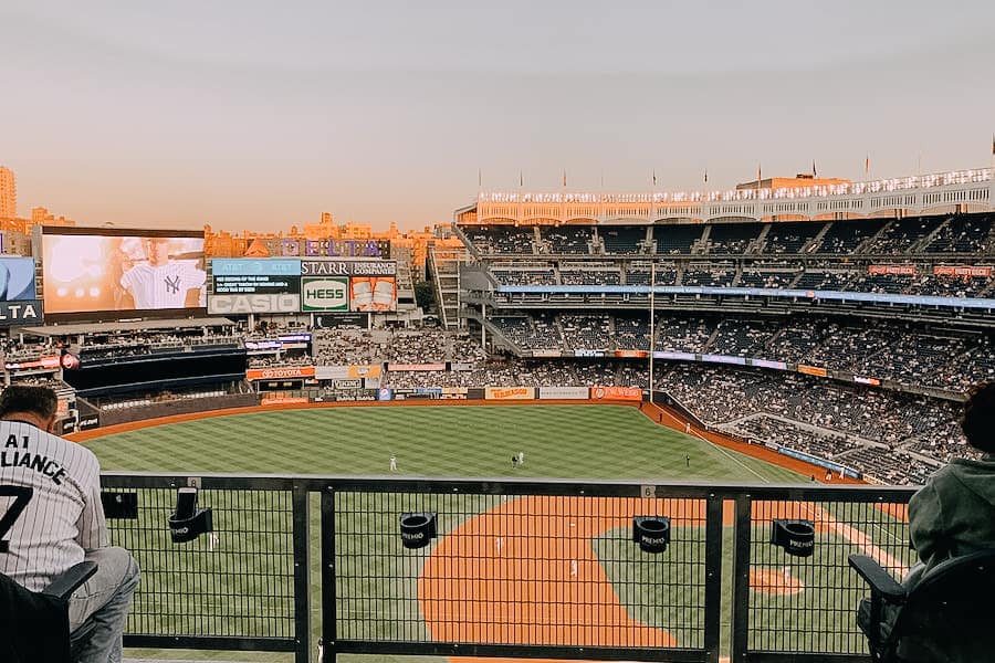 Yankees stadium Baseball match