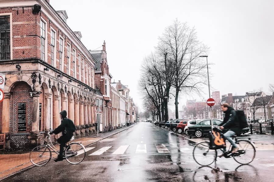 Things to do in Groningen - bikes in the city