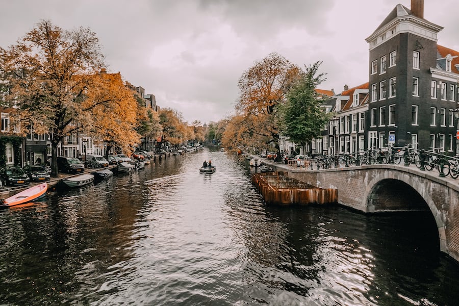 Amsterdam in autumn