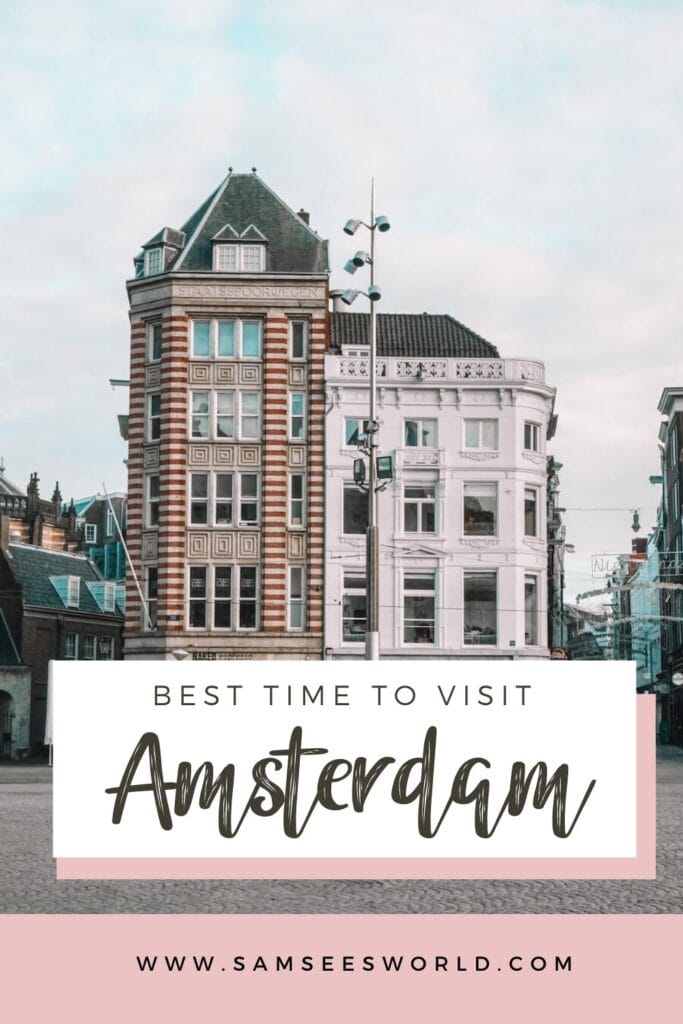 Best time to visit Amsterdam pin 