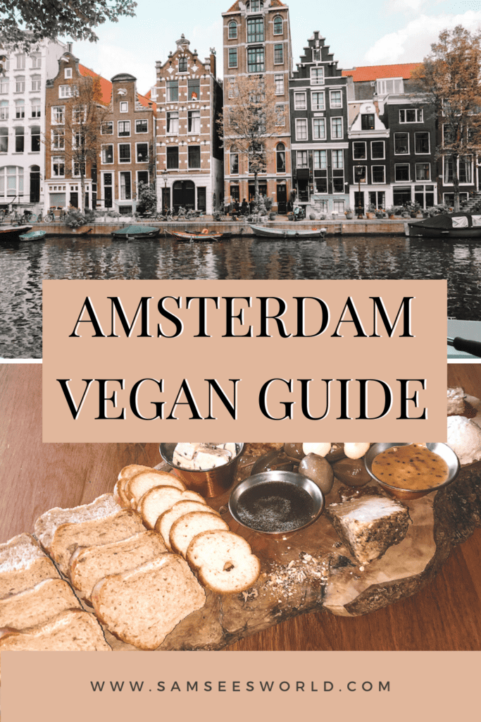 Vegan in Amsterdam pin