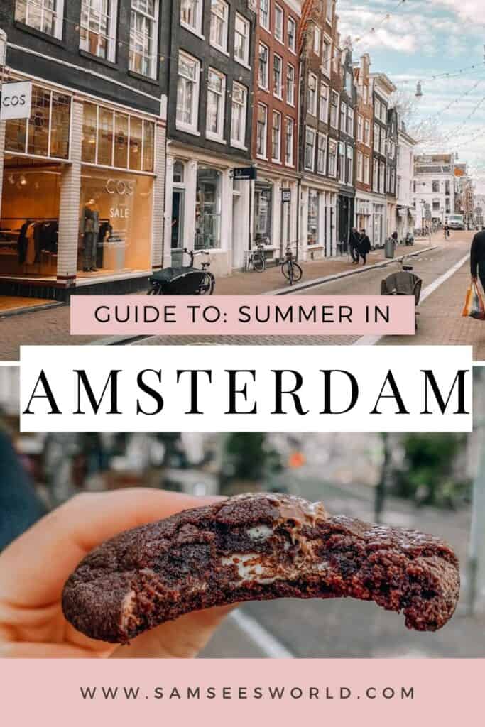 Amsterdam in summer 