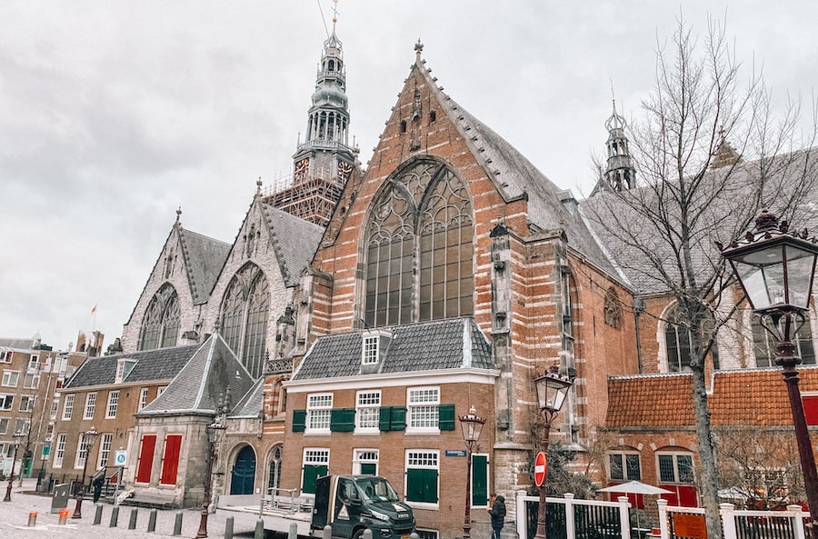 Old church in Amsterdam