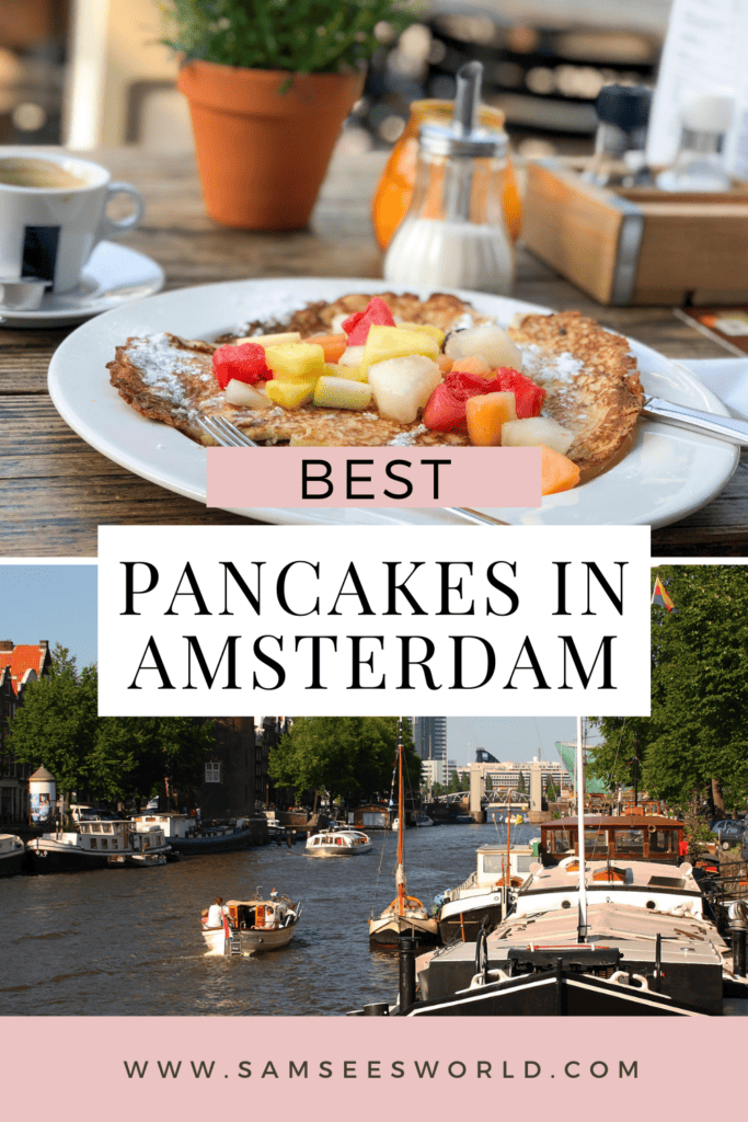 Best pancakes in Amsterdam pin