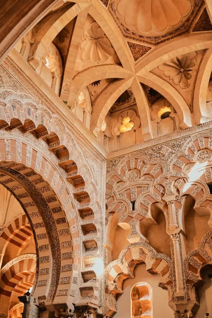 Intricate mosque designs