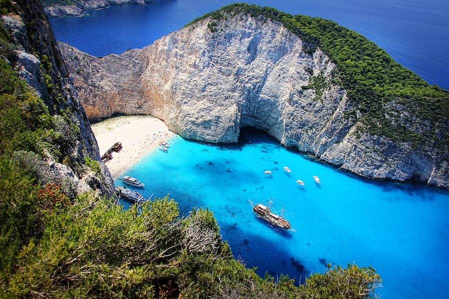 Navagio Bay, Zakynthos, Greece