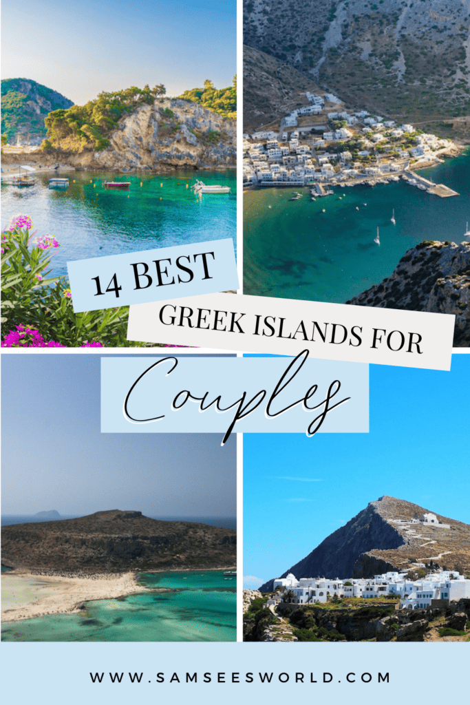 Best Greek Islands for Couples pin 