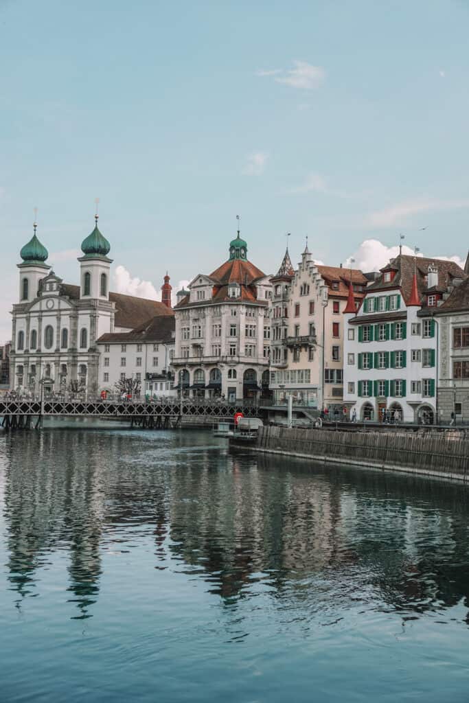 Jesuit Church along the water