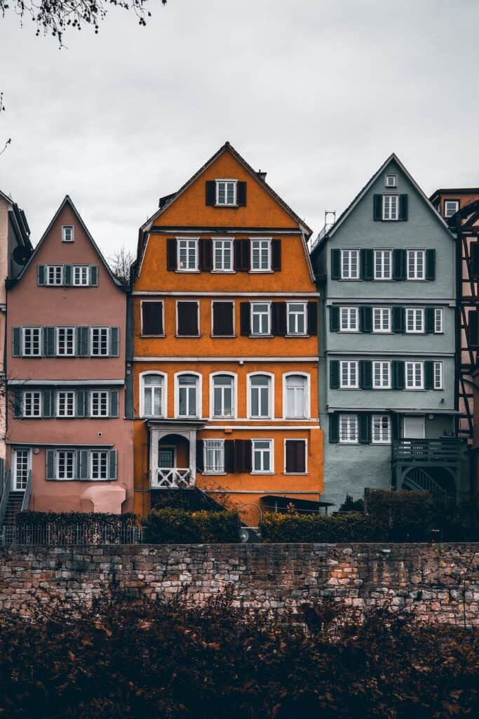 Half timbered houses 