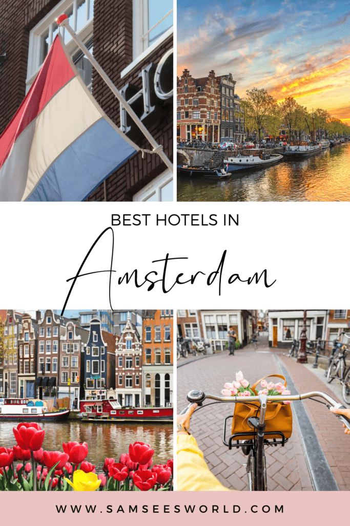 Best Hotels in Amsterdam pin