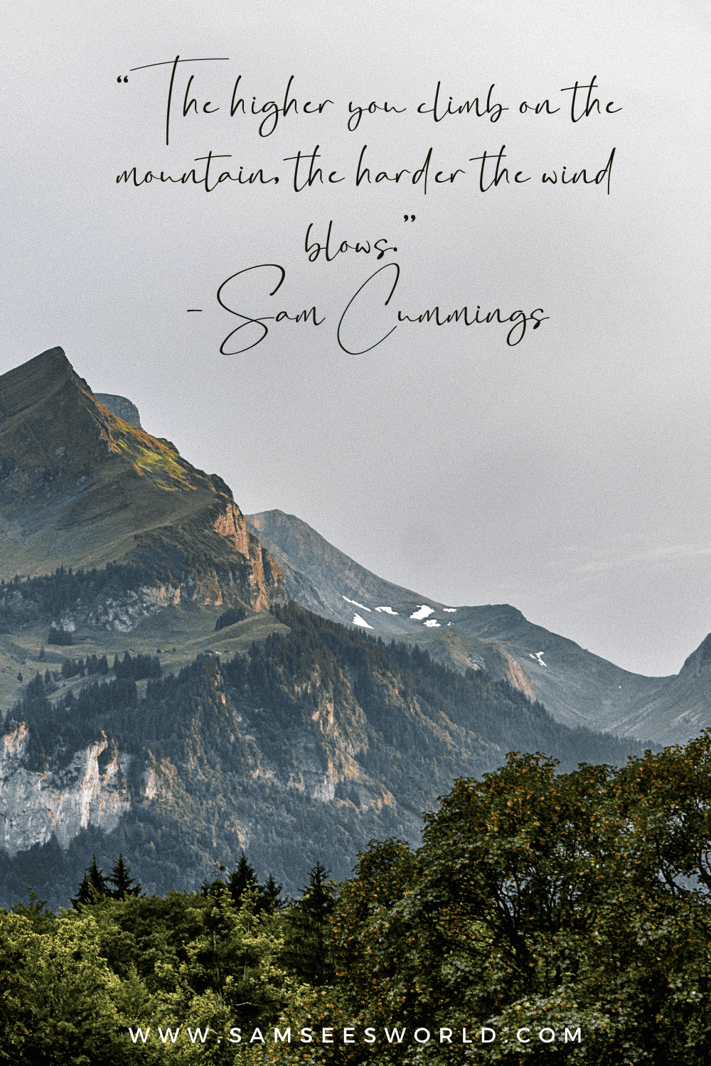 50 Best Mountain Quotes + Mountain Captions For Instagram - SSW.