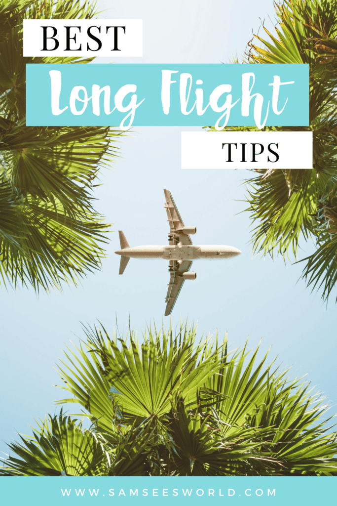 Best Long Haul Flight Tips pin