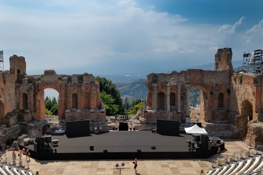 Teatro Antico di Taormina, Sicily