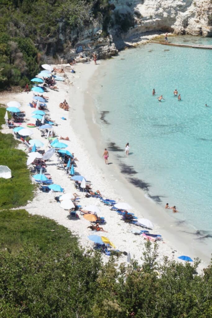 Voutoumi Beach, Antipaxos, Greece