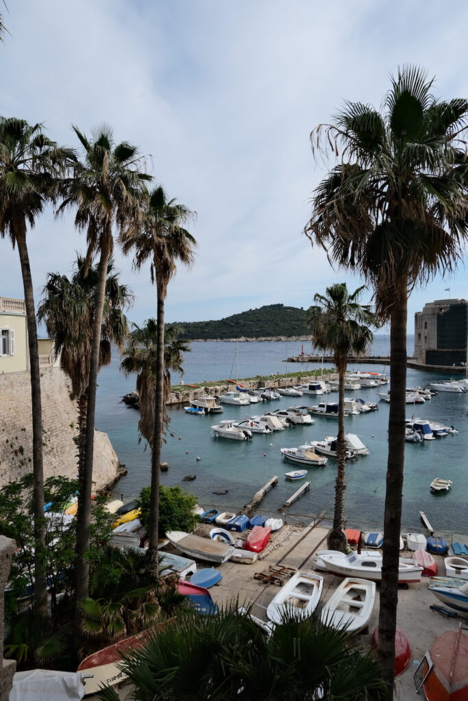 Dubrovnik town view