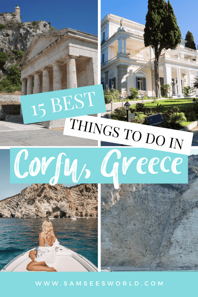 Top Things to do in Corfu pin