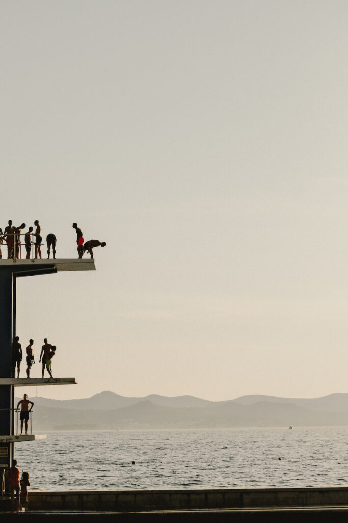 Zadar diving board