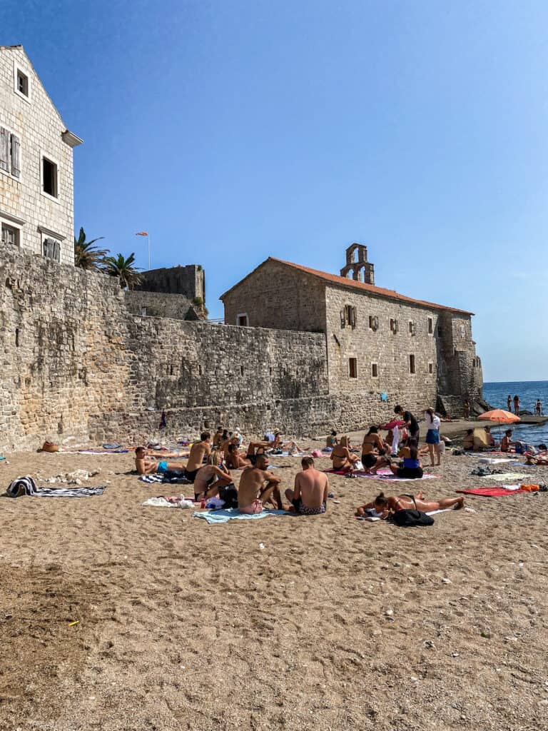 Budva beach