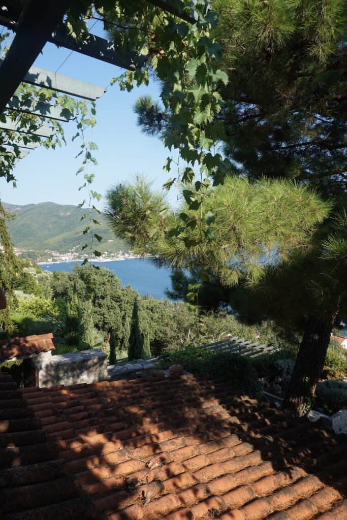 View of Bay of Kotor