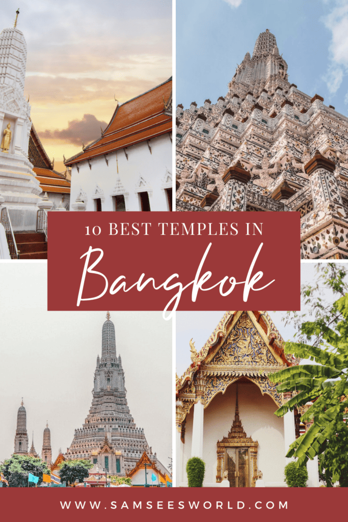 best Bangkok temples pin