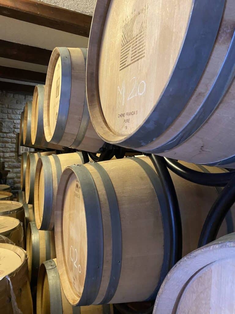 Wine barrels