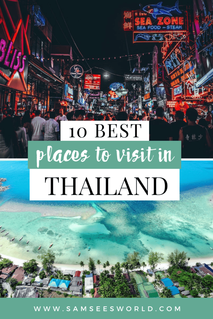 10 Best Places To Visit in Thailand pin 