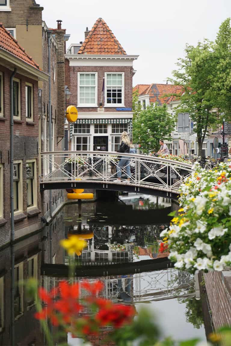 Canals of Gouda, Netherlands.