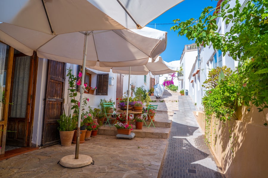 Ibiza Sant Joan de Labritja in Balearic Islands also San Juan Bautista