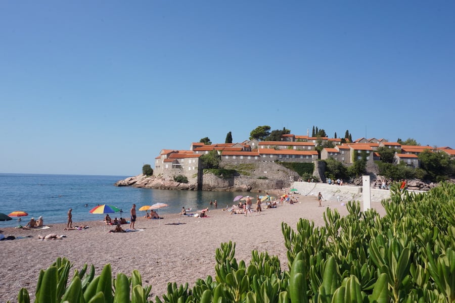 Sveti Stefan Beach